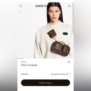 LV Utility Crossbody